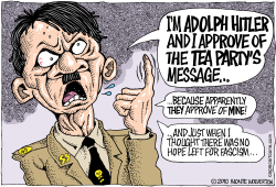 HITLER APPROVES THIS MESSAGE  by Monte Wolverton