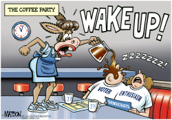 THE COFFEE PARTY- by R.J. Matson