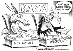 Mortgages and Foreclosures by Dave Granlund