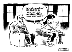 CHILEAN MINERS CASH IN by Jimmy Margulies