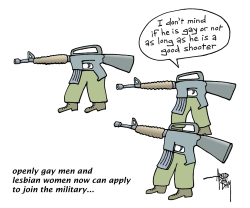 US ARMY GAY-BAN UNCONSTITUTIONAL by Arend Van Dam