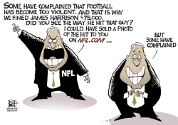 NFL VIOLENCE,  by Randy Bish