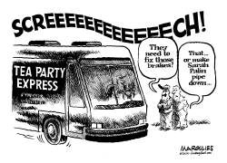 TEA PARTY EXPRESS by Jimmy Margulies