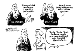 EDUCATION BUDGET CUTS by Jimmy Margulies