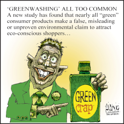 GREENWASHING by Terry Mosher