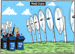 WIND FARM by Bob Englehart