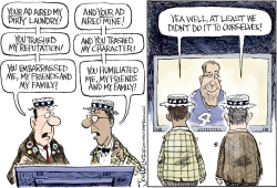 CANDIDATES AND FAVRE by Joe Heller
