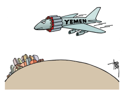 YEMEN TERRORIST AIRPLANE by Arend Van Dam