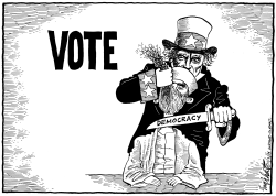 VOTE TUESDAY by Bob Englehart