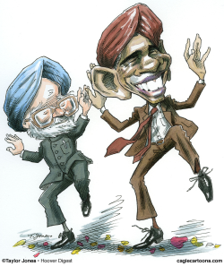 OBAMA WOULD RATHER BE IN INDIA -  by Taylor Jones