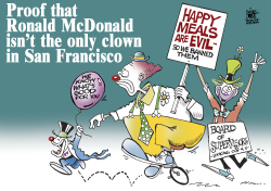 CLOWNS OTHER THAN RONALD,  by Randy Bish