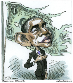 OBAMA AND THE ALMIGHTY DOLLAR -  by Taylor Jones