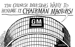 CHINESE BUYING GM by Michael McParlane