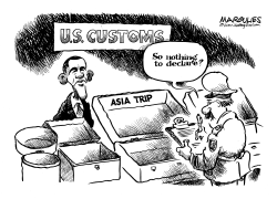 OBAMA ASIA TRIP by Jimmy Margulies