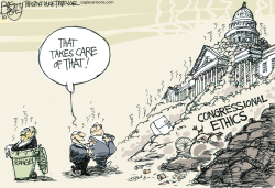 ROTTEN ETHICS by Pat Bagley