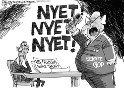 THE PARTY OF NYET by Pat Bagley