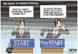 THE GHOST OF RONALD REAGAN- by R.J. Matson
