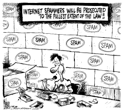 SPAMMERS by Mike Lane