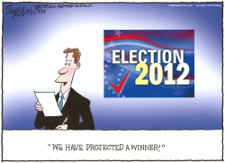 2012 ELECTION  by Bob Englehart
