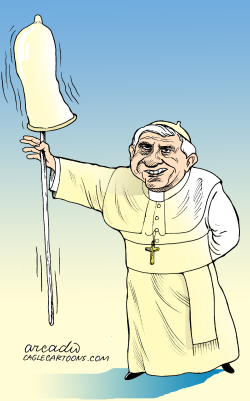 THE POPE AND THE CONDOM by Arcadio Esquivel