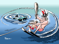 NAVAL EXERCISE  by Paresh Nath