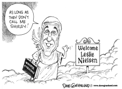 Leslie Nielsen Obituary by Dave Granlund