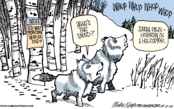 WOLF PROTECTION  by Mike Keefe