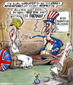 UK and US Special Relationship by Brian Adcock