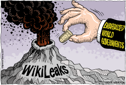 PLUGGING WIKILEAKS  by Monte Wolverton