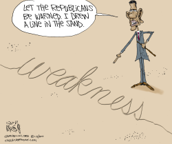 OBAMAS WEAKNESS  by Gary McCoy