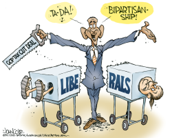 OBAMA AND LIBERALS  by John Cole