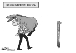 PIN THE DONKEY ON THE TAX CUT DEAL by R.J. Matson