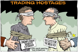 TRADING HOSTAGES  by Monte Wolverton