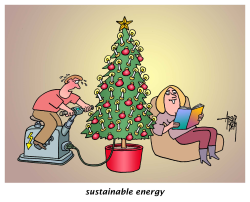 CHRISTMAS AND SUSTAINABLE ENERGY by Arend Van Dam