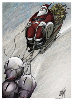 CHRISTMAS PIGGY BANKS  by Angel Boligan