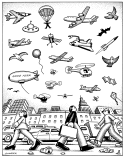 SKY STUFF by Andy Singer