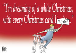 EVERY CHRISTMAS CARD I WRITE,  by Randy Bish