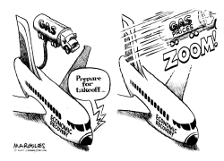 GAS PRICES TAKE OFF by Jimmy Margulies