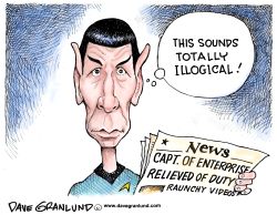 CAPT OF ENTERPRISE RELIEVED OF DUTY by Dave Granlund
