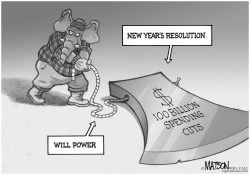 NEW YEAR'S BUDGET CUTTING RESOLUTION by R.J. Matson