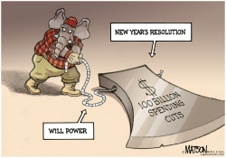 NEW YEAR'S BUDGET CUTTING RESOLUTION- by R.J. Matson