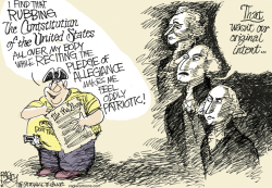 CONSTITUTIONAL- LY CHALLENGED  by Pat Bagley
