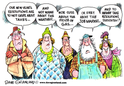 RESOLUTIONS ABOUT RESOLUTIONS by Dave Granlund