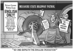 LOCAL MO-ENGLISH ONLY DRIVERS LICENSE EXAMS by R.J. Matson
