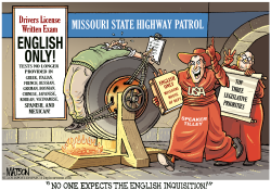LOCAL MO-ENGLISH ONLY DRIVERS LICENSE EXAMS- by R.J. Matson