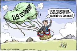 BUSH ON THE ECONOMY  by Monte Wolverton