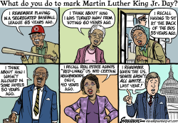MARTIN LUTHER KING JR DAY by Steve Greenberg