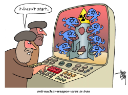 ANTI NUCLEAR WEAPON VIRUS IN IRAN by Arend Van Dam