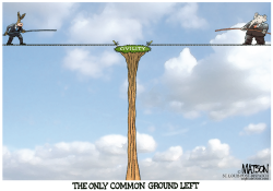 THE ONLY COMMON GROUND LEFT- by R.J. Matson