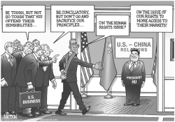 US-CHINA RELATIONS by R.J. Matson